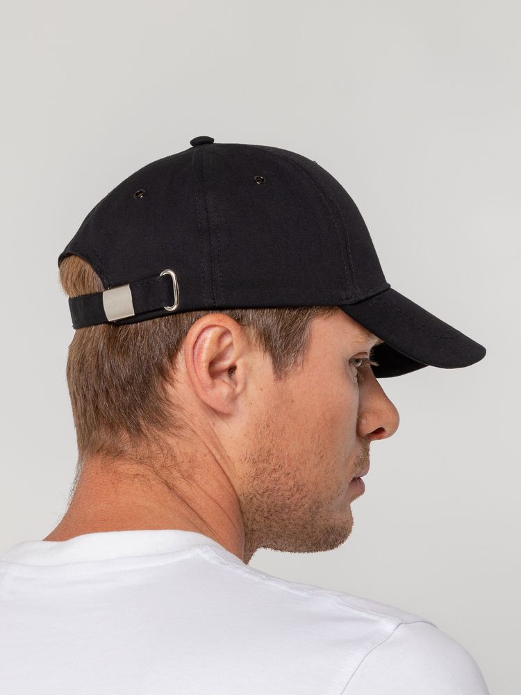 Бейсболка Convention, черная / Миниатюра WWW (1000)