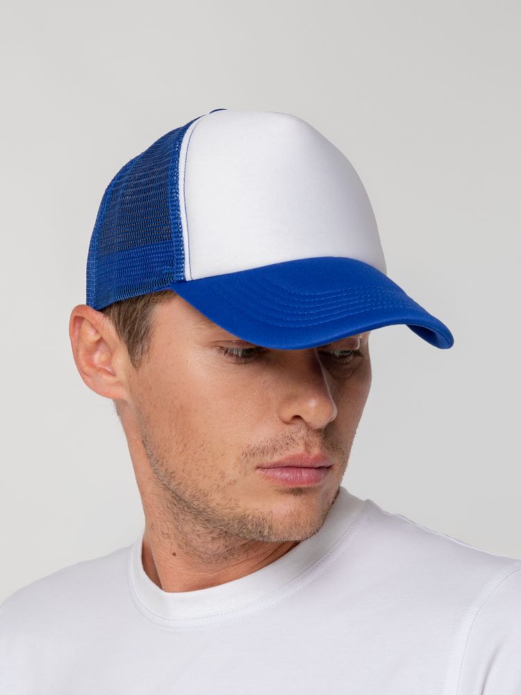 Бейсболка Sunbreaker, ярко-синяя с белым / Миниатюра WWW (1000)