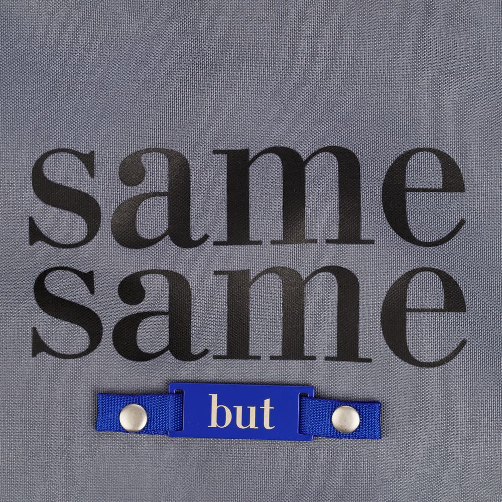 Основа для шопера-рюкзака B3, серая / Миниатюра нанесения (1000)