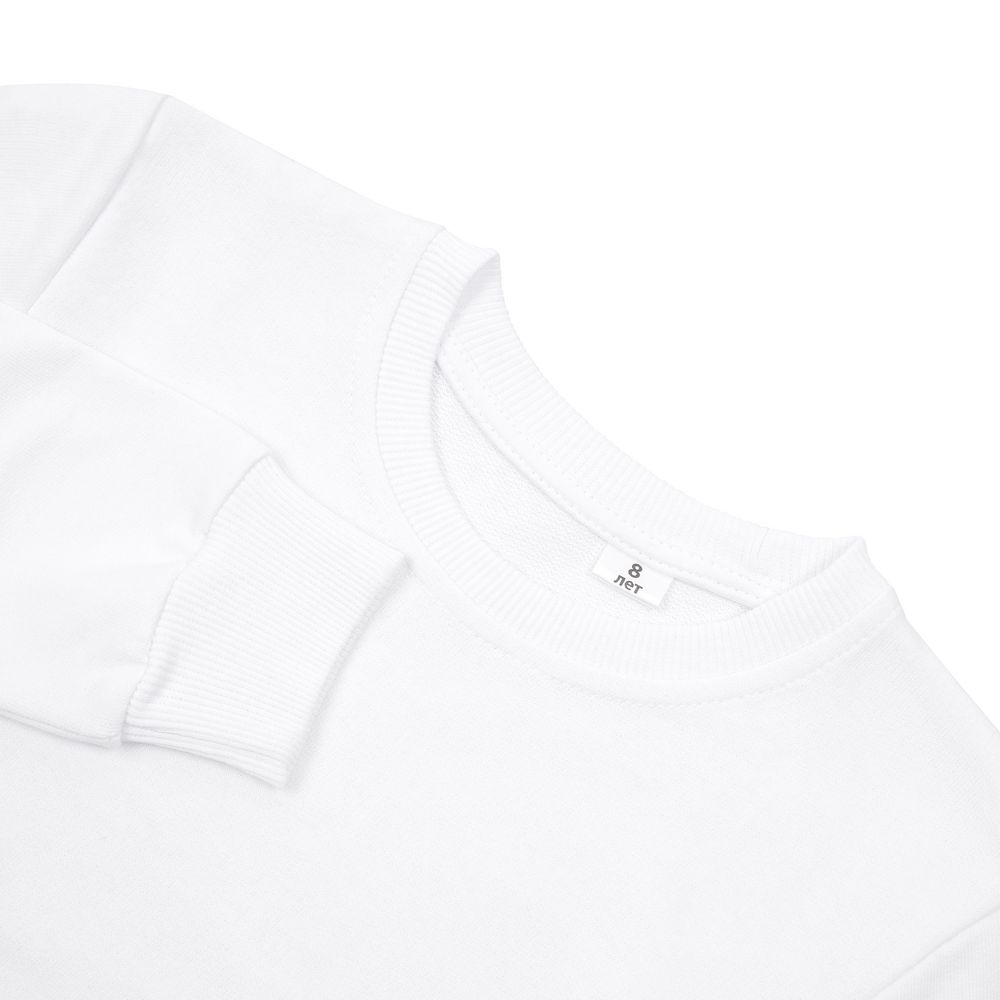 Свитшот детский Simpler, белый / Миниатюра WWW (1000)