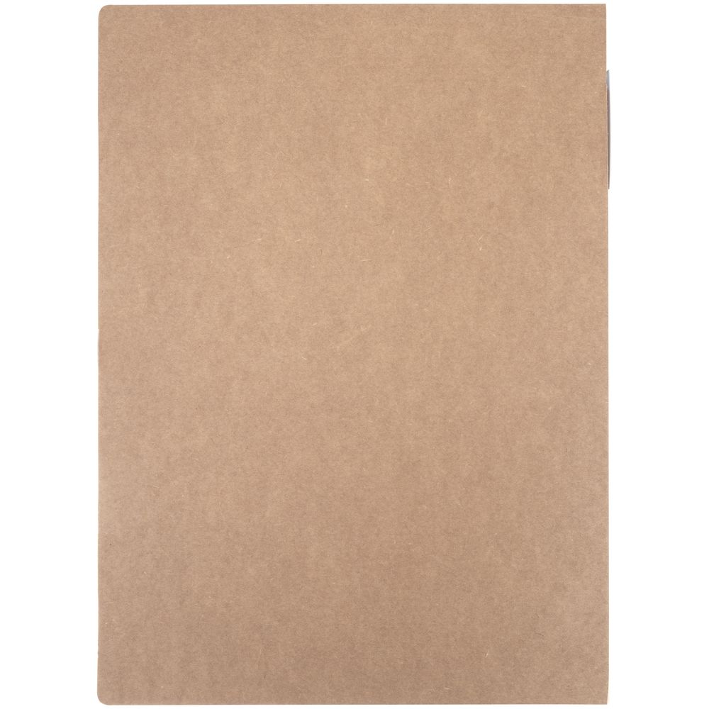 Папка Fact-Folder формата А4 c блокнотом и ручкой, крафт / Миниатюра WWW (1000)