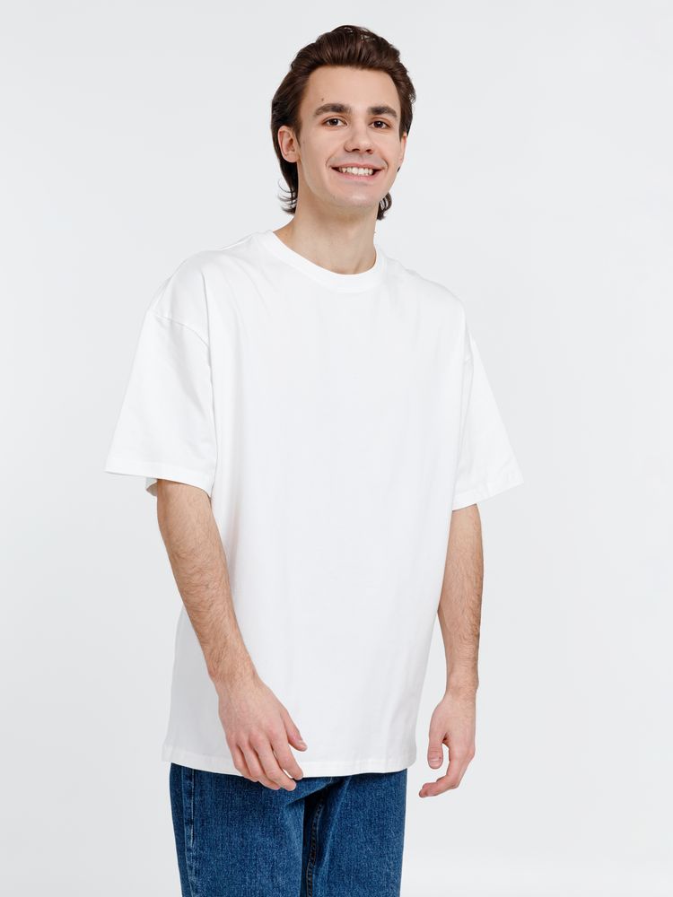 Футболка оверсайз унисекс Big Haul, молочно-белая / Миниатюра WWW (1000)