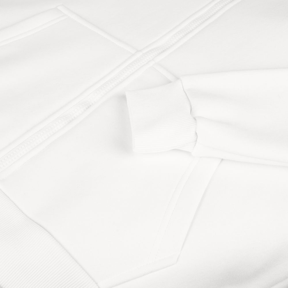 Толстовка унисекс оверсайз Zippy, белая / Миниатюра WWW (1000)