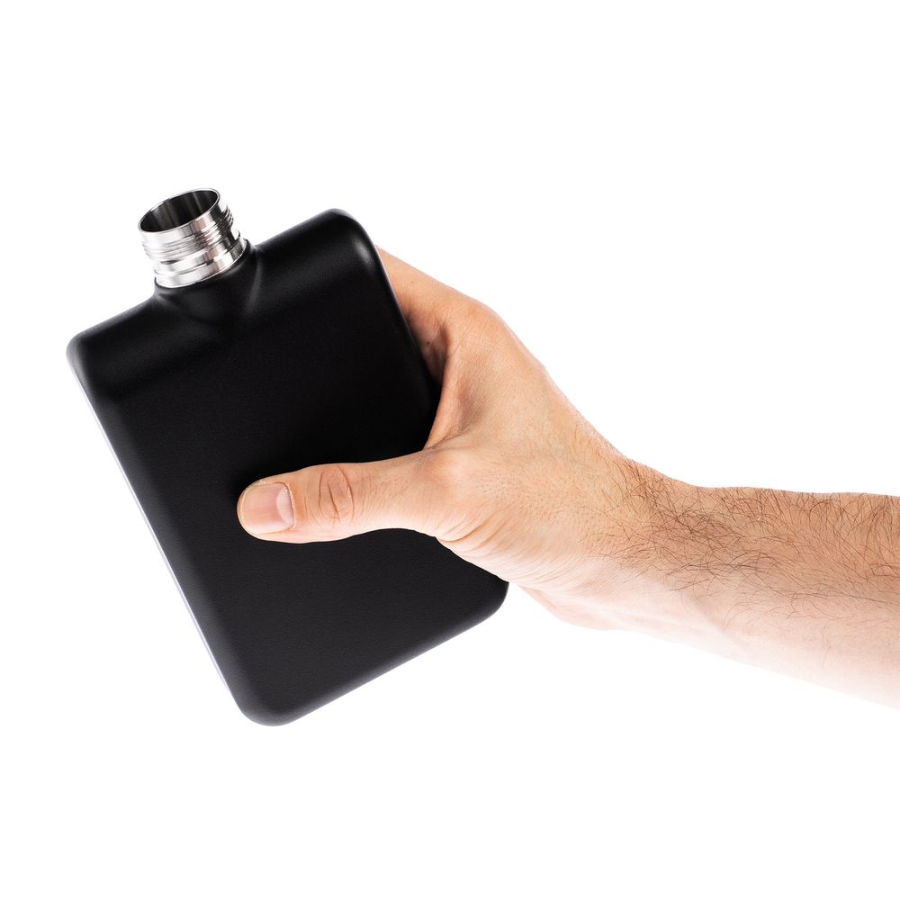 Фляга Midnight Blues, черная / Миниатюра WWW (1000)