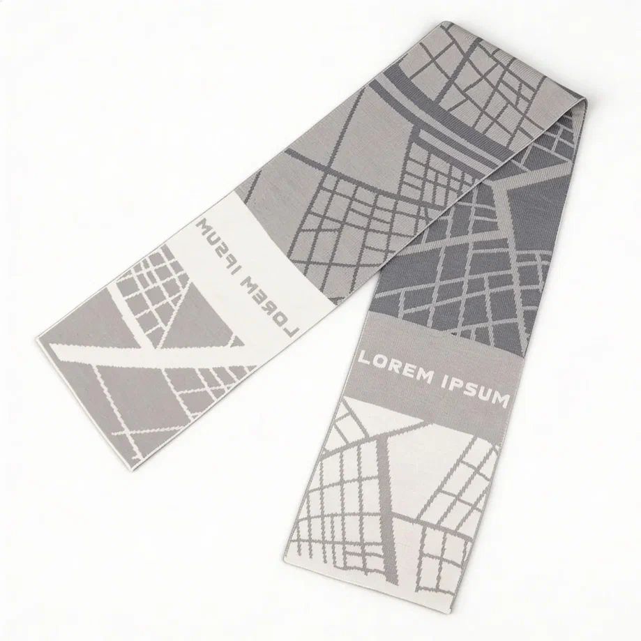 Шарф на заказ Tricksy Light, XL, полушерсть / Миниатюра WWW (1000)