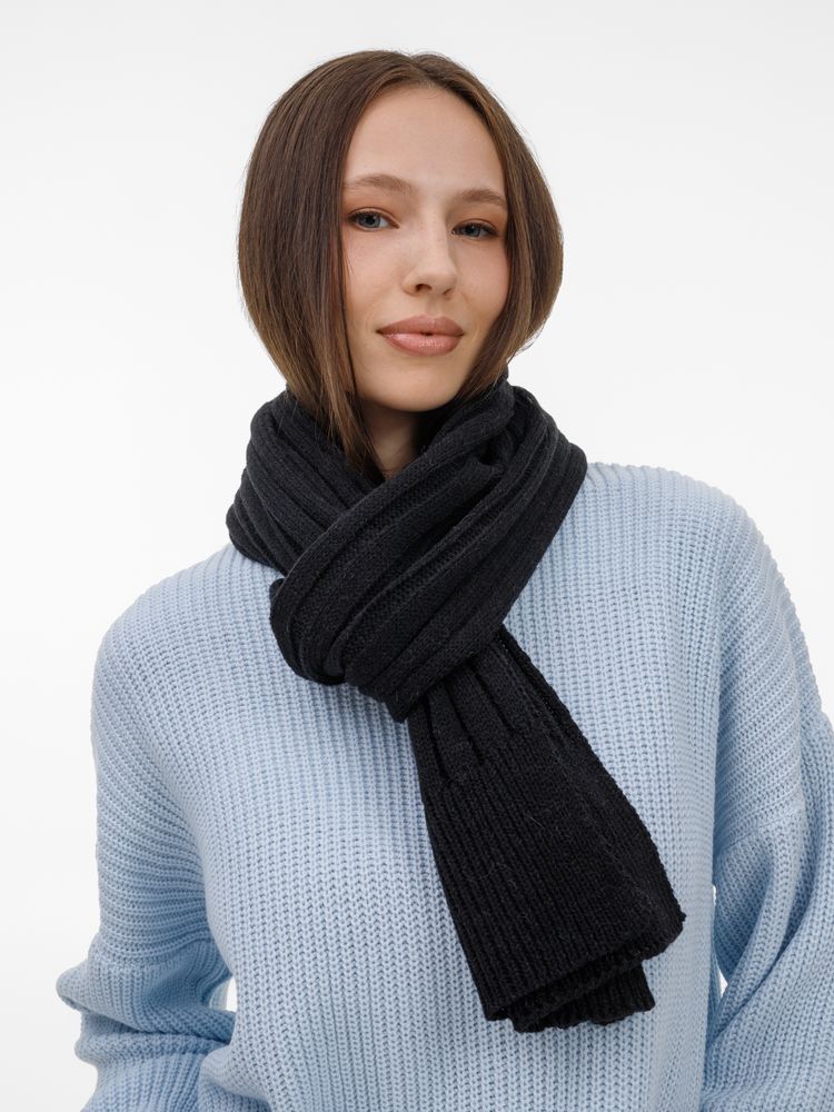 Шарф Bellish, черный / Миниатюра WWW (1000)