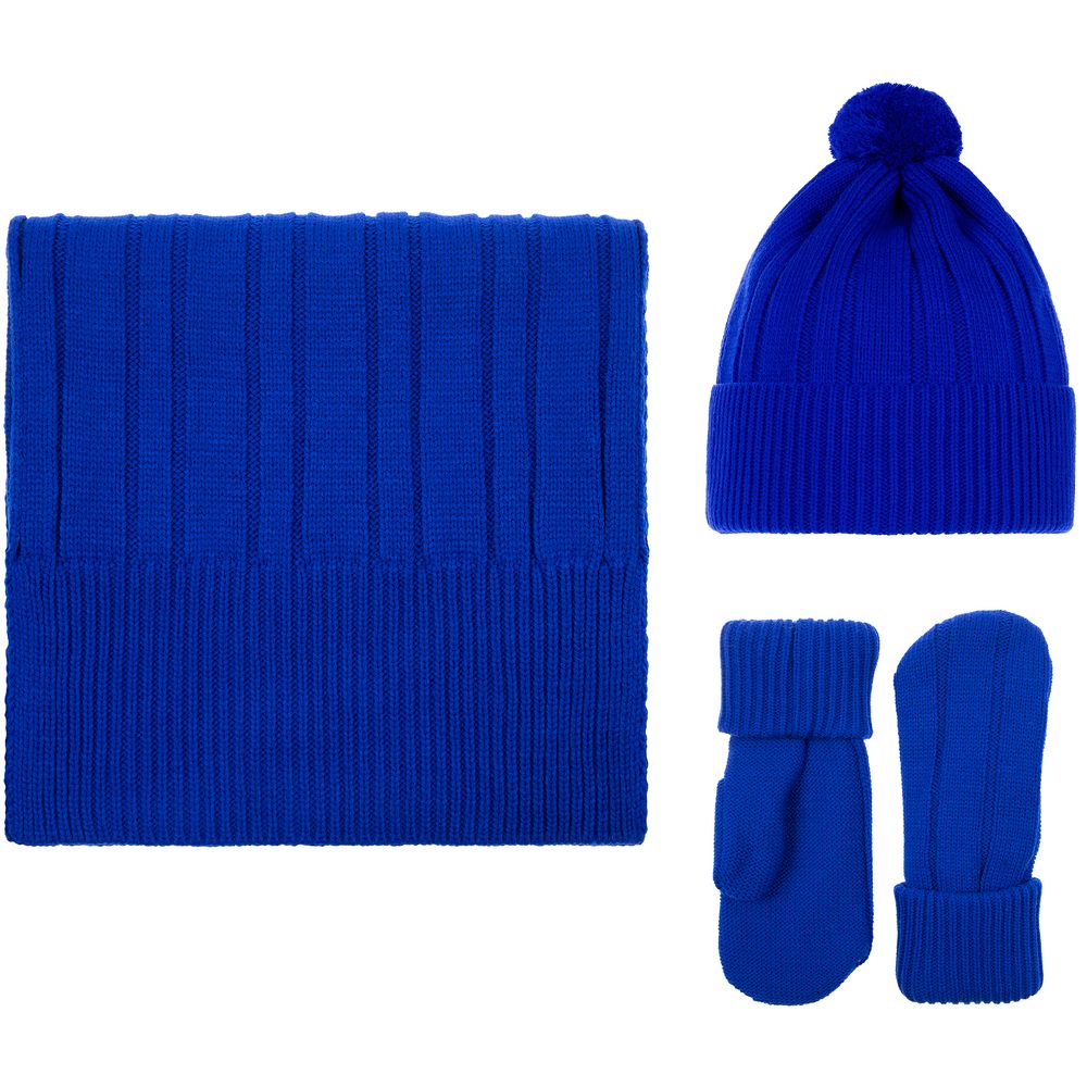 Шапка Knit Beat, синяя / Миниатюра WWW (1000)