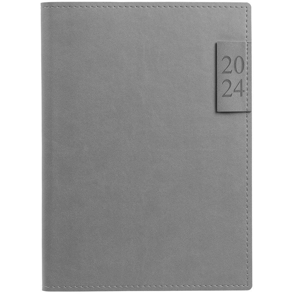 Ежедневник Time, датированный, серый / Миниатюра WWW (1000)