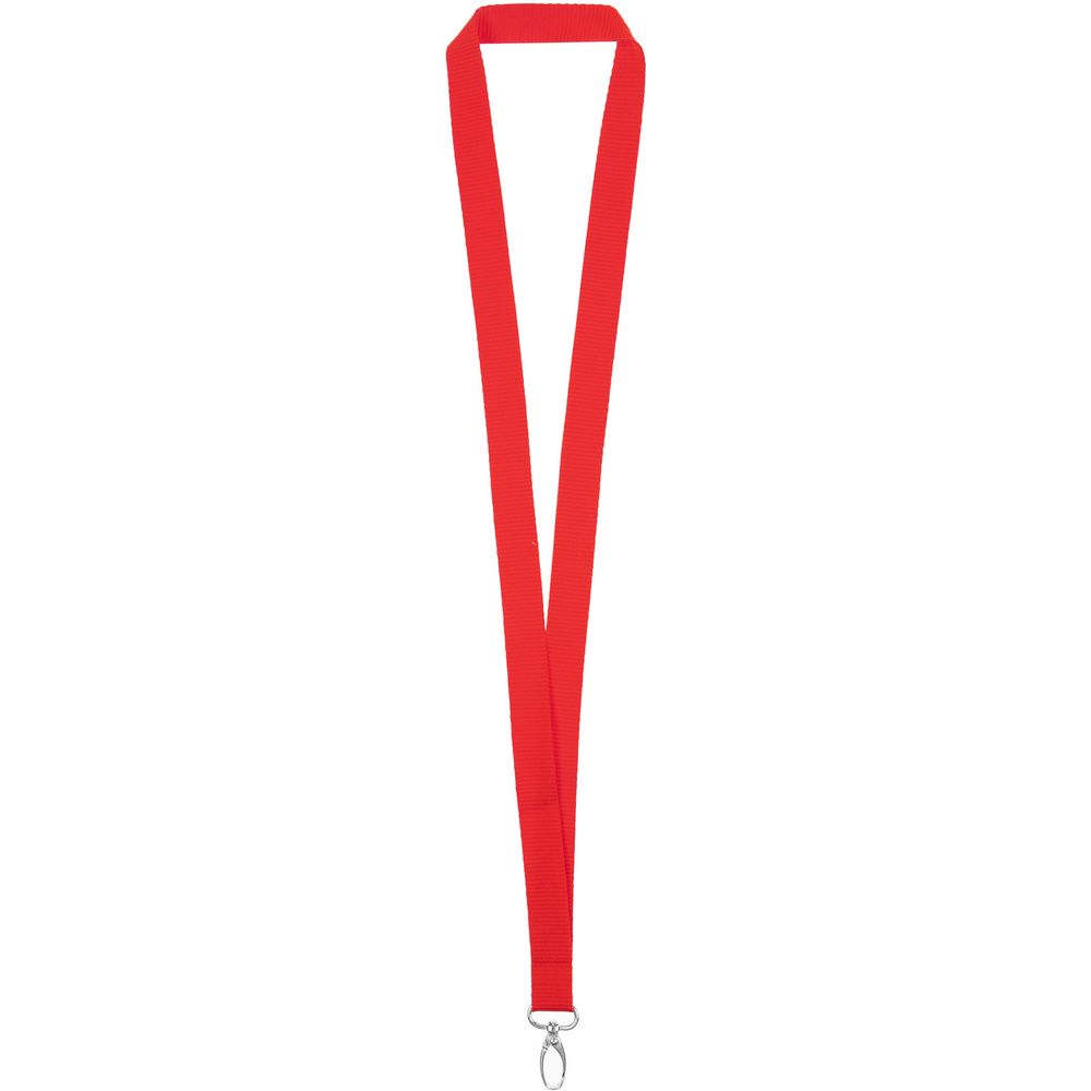 Лента для бейджа Pin, красная / Миниатюра WWW (1000)