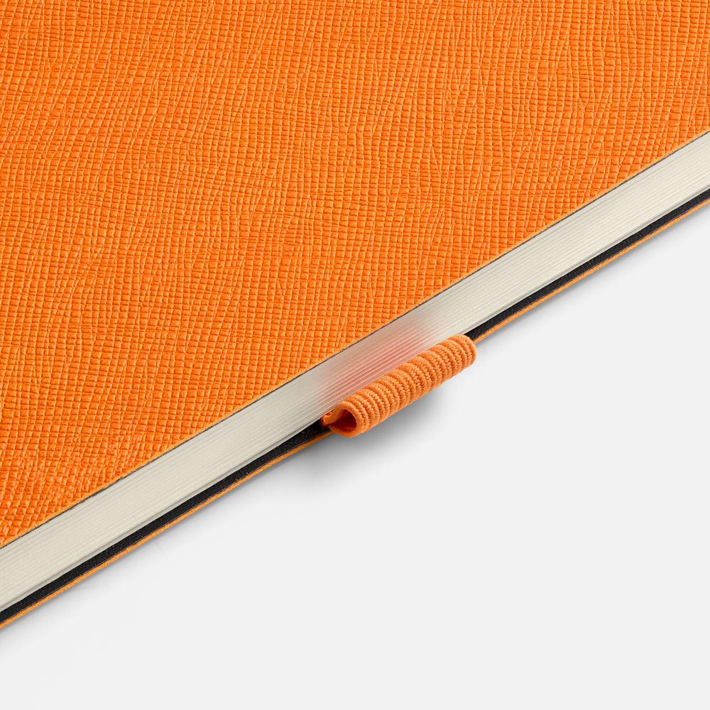 Ежедневник Lungo, недатированный, оранжевый / Миниатюра WWW (1000)