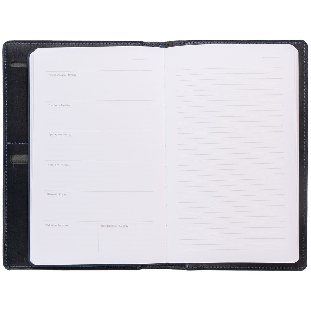 Еженедельник-портфолио Remini, недатированный, синий / Миниатюра WWW (1000)