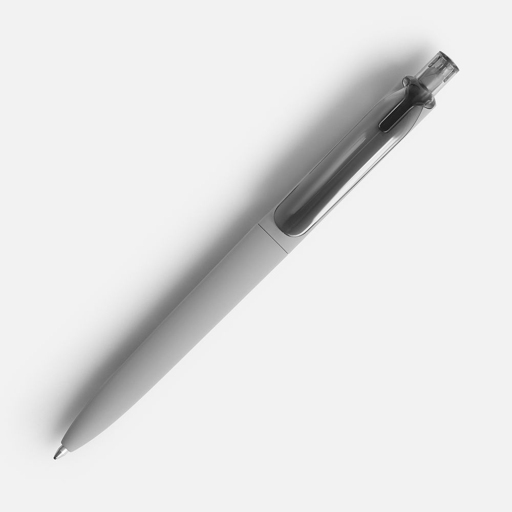 Ручка шариковая Prodir DS8 PRR-T Soft Touch, серая / Миниатюра WWW (1000)