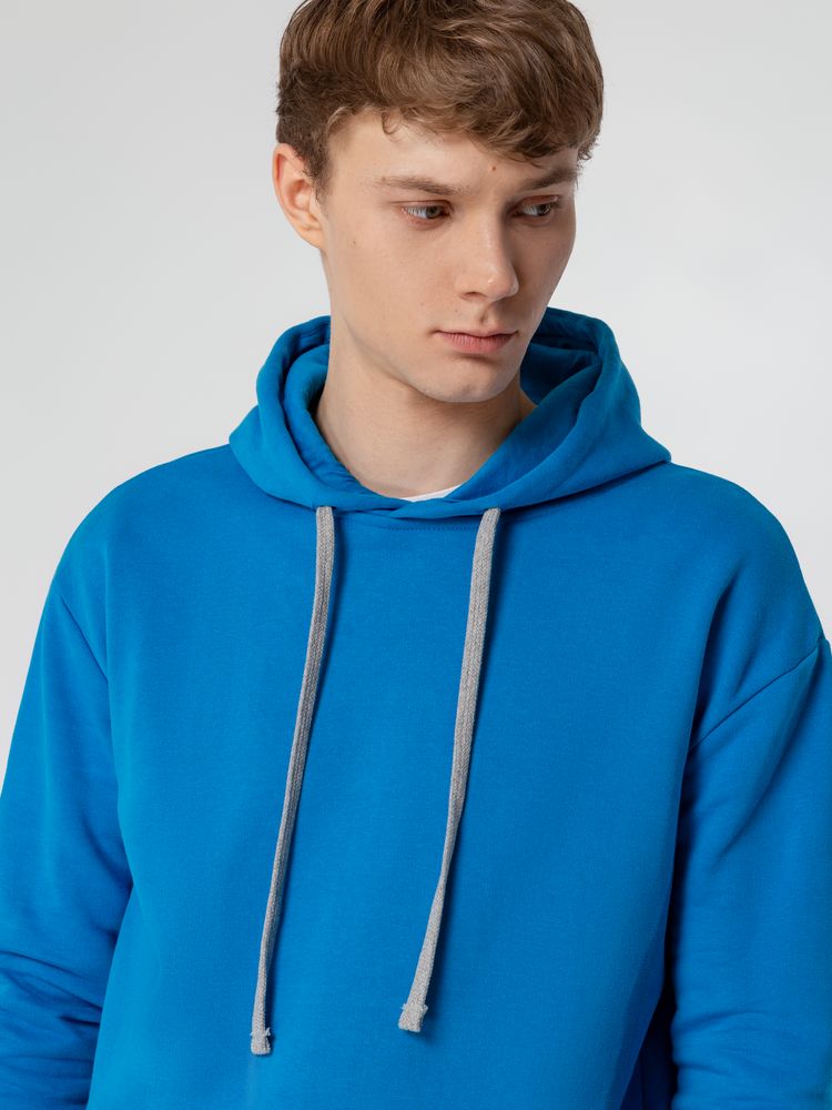 Толстовка с капюшоном Unit Kirenga Heavy, бирюзовая / Миниатюра WWW (1000)