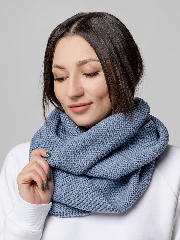 Снуд Brugge, голубой / Миниатюра WWW (1000)