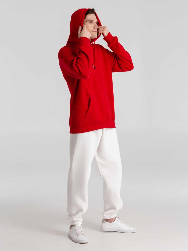 Толстовка с капюшоном унисекс King, красная / Миниатюра WWW (1000)