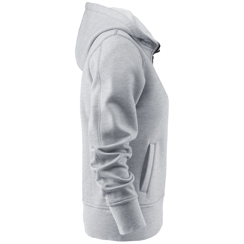 Толстовка женская Parkwick серый меланж / Миниатюра WWW (1000)