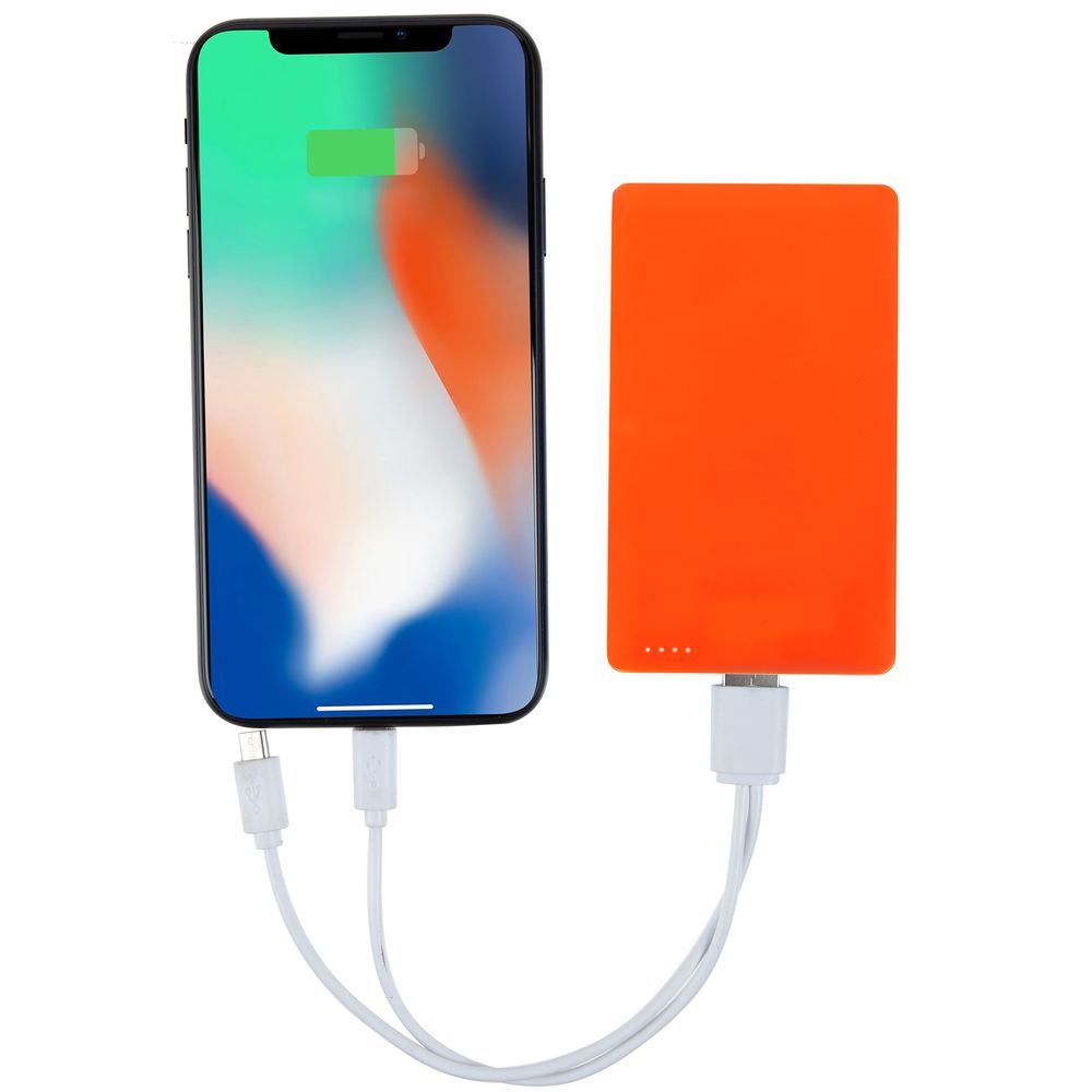 Внешний аккумулятор Easy Trick, 4000 мАч, оранжевый / Миниатюра WWW (1000)