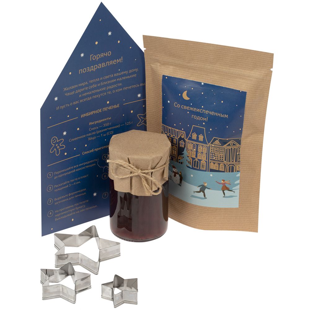 Набор Christmassy для приготовления имбирного печенья / Миниатюра WWW (1000)
