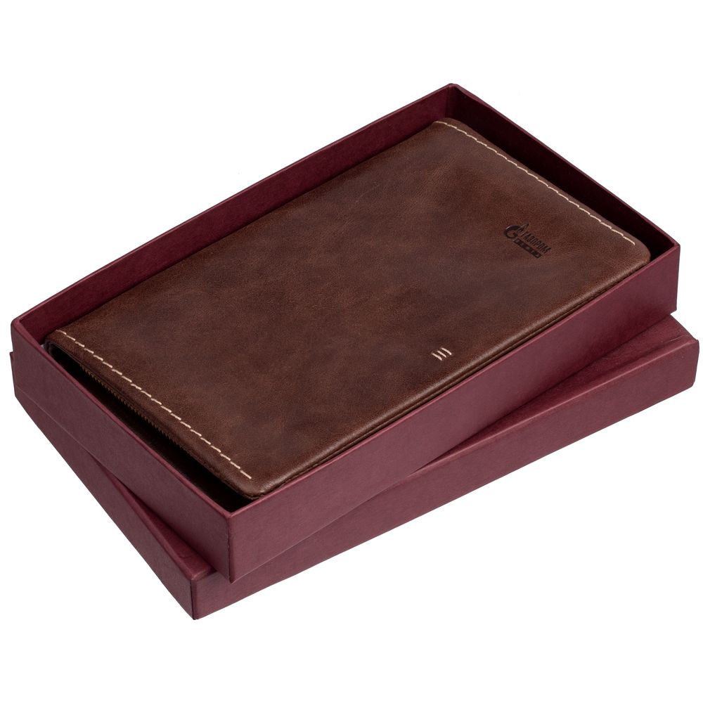 Коробка Good Luck, большая, бордовая / Миниатюра WWW (1000)