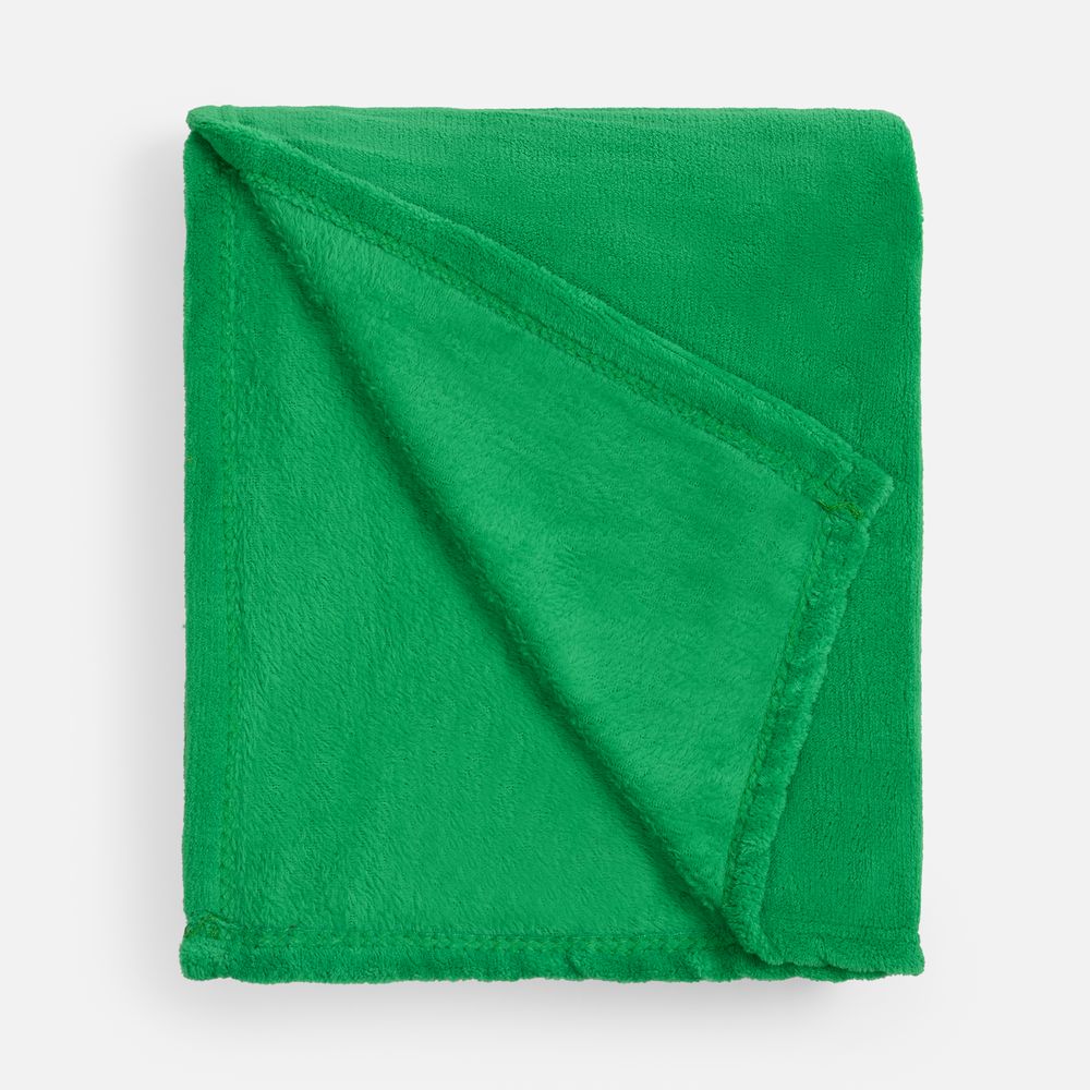 Плед Plush, зеленый / Миниатюра WWW (1000)