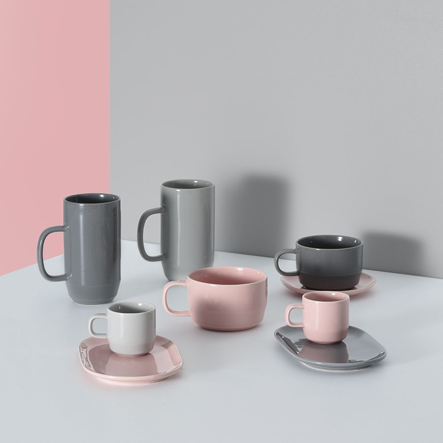 Чашка для капучино Cafe Concept, темно-серая / Миниатюра WWW (1000)