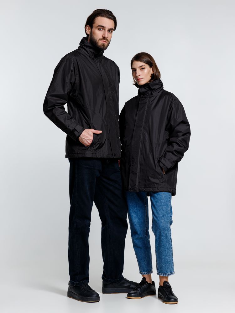 Парка унисекс Liubliana, черная / Миниатюра WWW (1000)