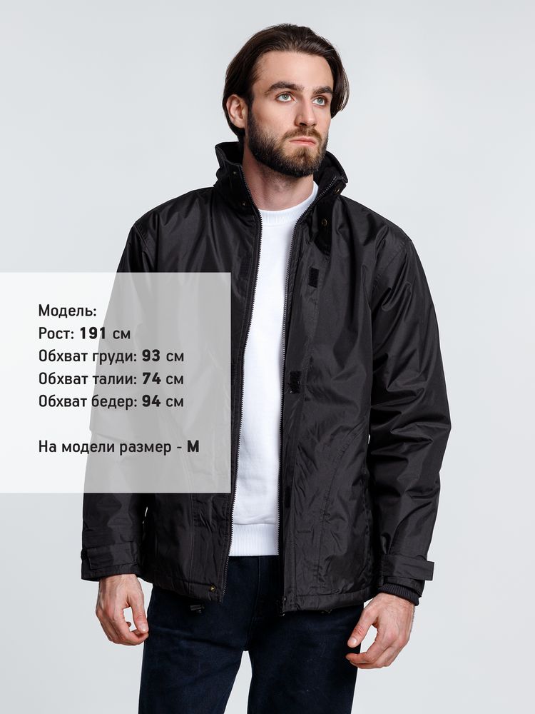 Парка унисекс Liubliana, черная / Миниатюра WWW (1000)