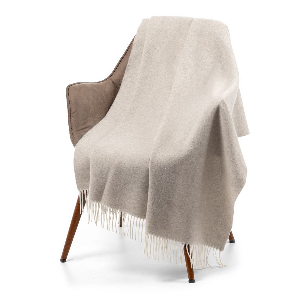 Плед «Гарда», серо-бежевый / Миниатюра WWW (1000)