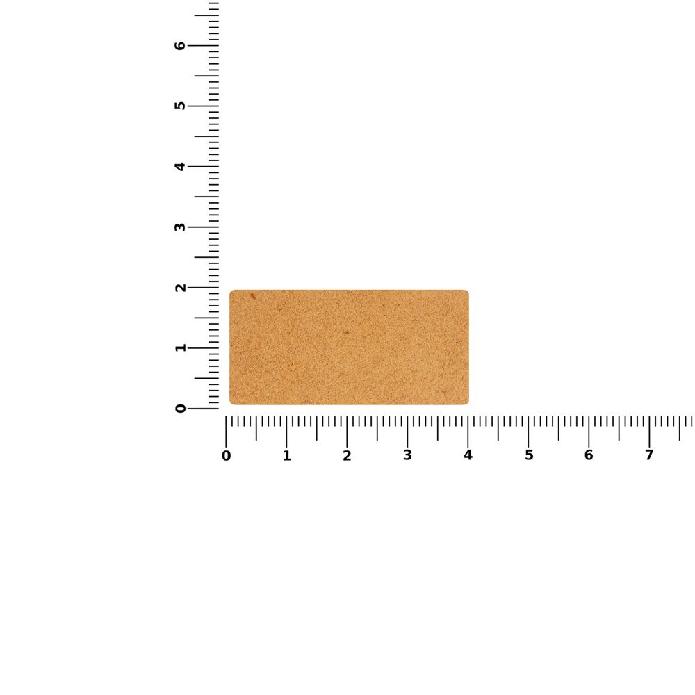 Лейбл кожаный Tuken, S, бежевый / Миниатюра WWW (1000)