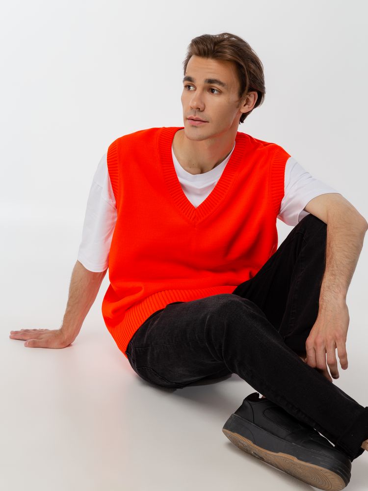 Жилет оверсайз унисекс Tad в сумке, красный / Миниатюра WWW (1000)