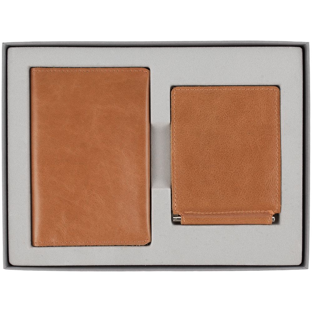 Набор Apache Billfold, светло-коричневый (camel) / Миниатюра WWW (1000)