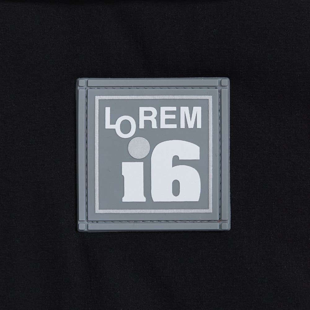 Куртка-парка унисекс Sfera, черная / Миниатюра нанесения (1000)