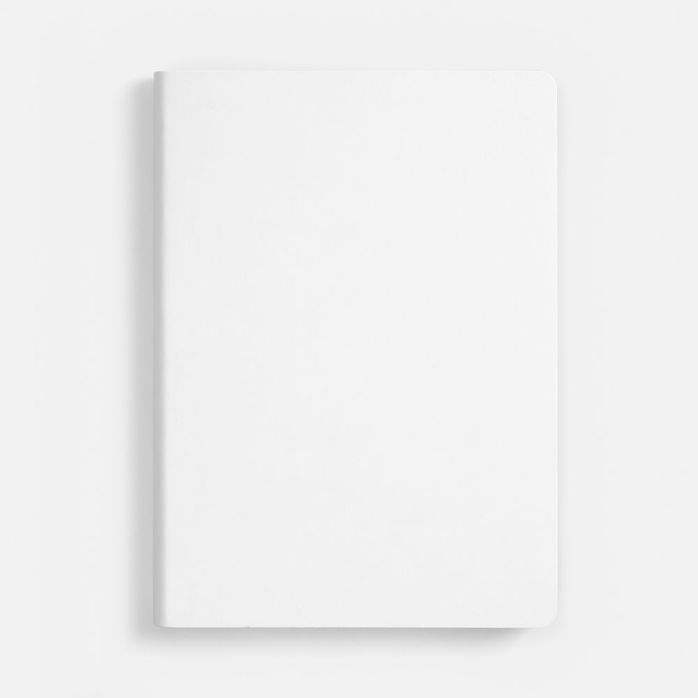 Ежедневник Nebraska Flex, недатированный, белый с серебристым / Миниатюра WWW (1000)