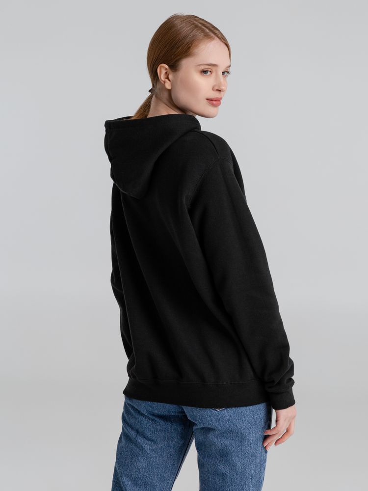 Толстовка с капюшоном Slam 320, черная / Миниатюра WWW (1000)