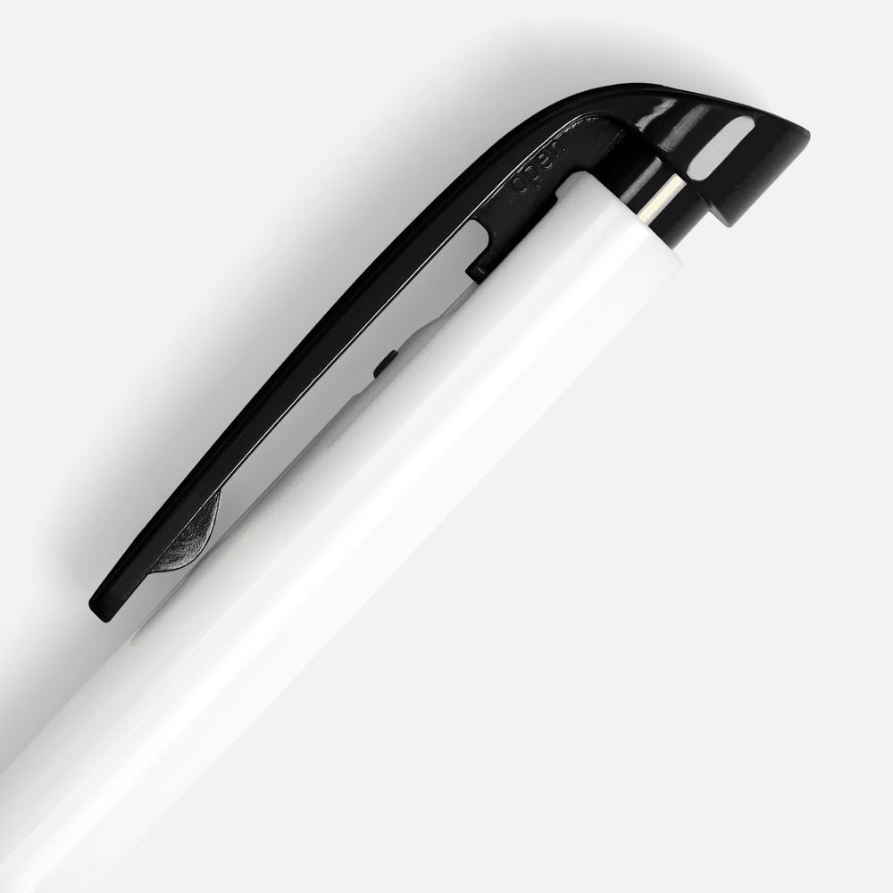 Ручка шариковая Favorite, белая с черным / Миниатюра WWW (1000)