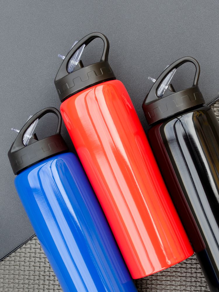 Спортивная бутылка Moist, черная / Миниатюра WWW (1000)