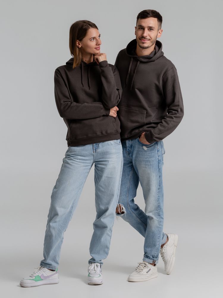 Толстовка с капюшоном Snake II темно-серая / Миниатюра WWW (1000)