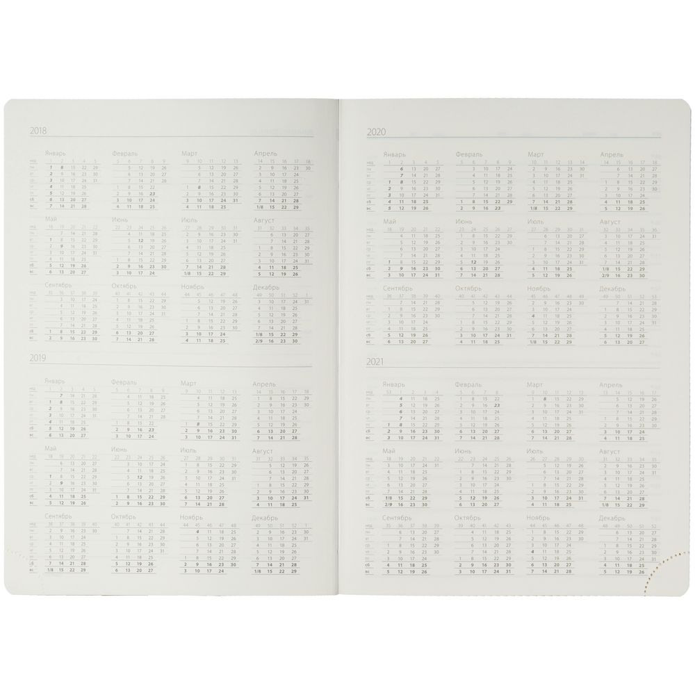 Ежедневник Exact, недатированный, оранжевый / Миниатюра WWW (1000)