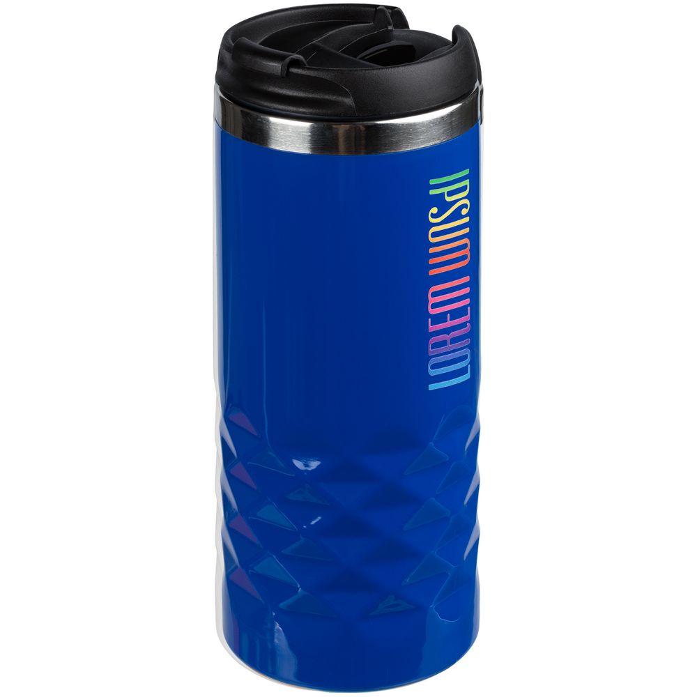 Термостакан Prism, синий / Миниатюра нанесения (1000)