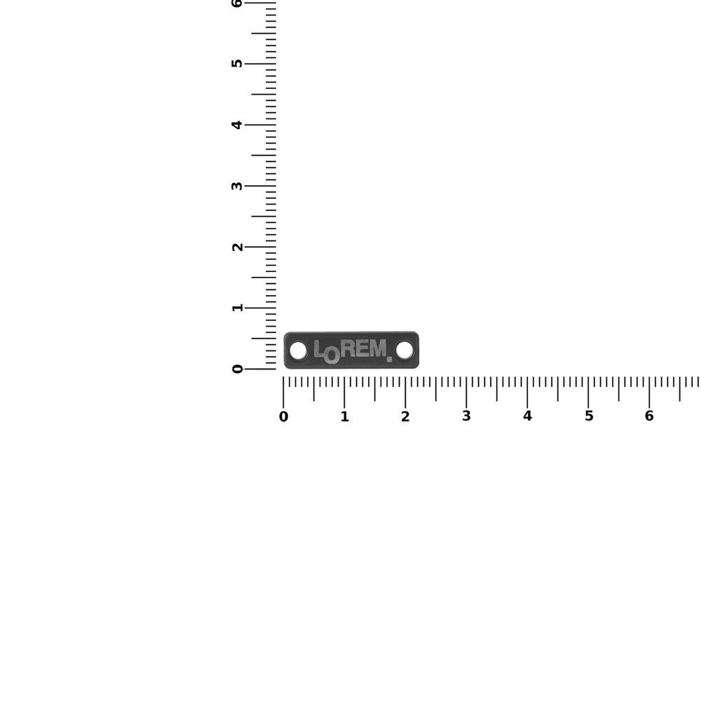 Шильдик металлический Alfa Liten, серый металлик / Миниатюра WWW (1000)