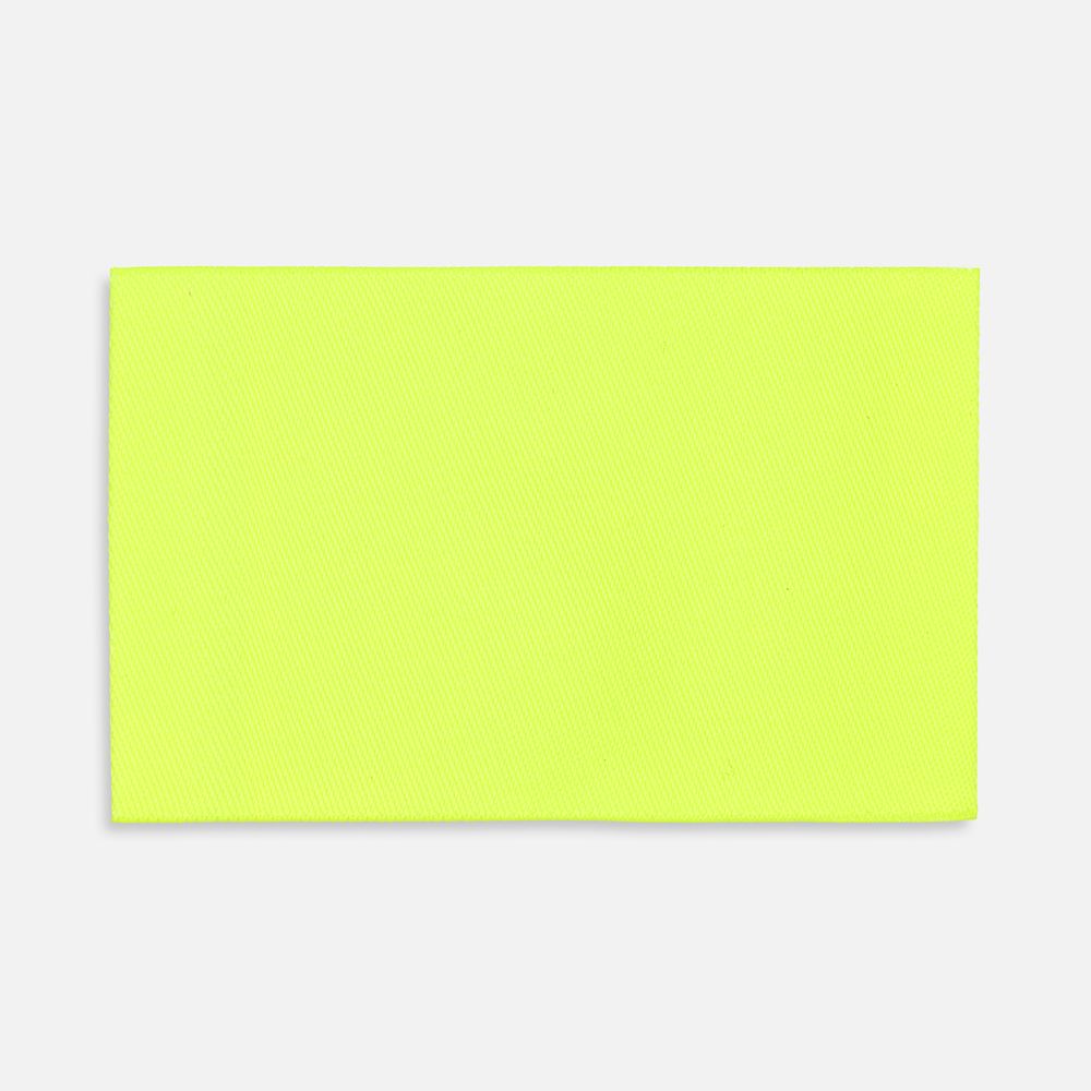 Лейбл тканевый Epsilon, XL, желтый неон