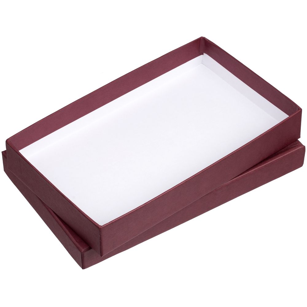 Коробка Good Luck, большая, бордовая / Миниатюра WWW (1000)