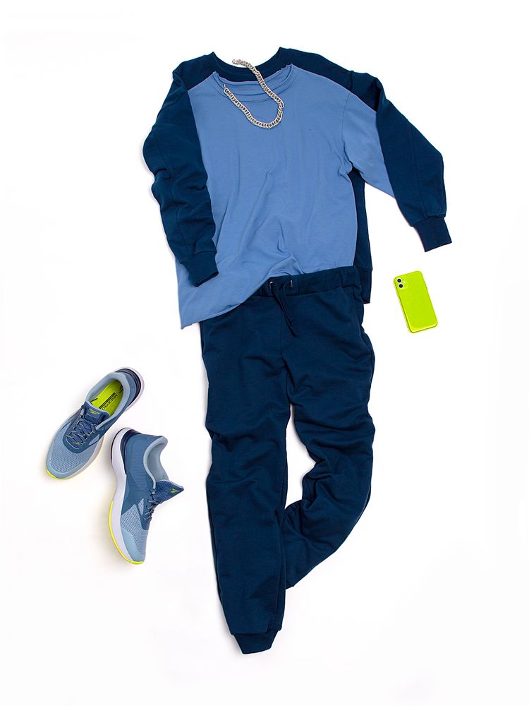 Джоггеры Kosmos 2.0, темно-синие / Миниатюра WWW (1000)