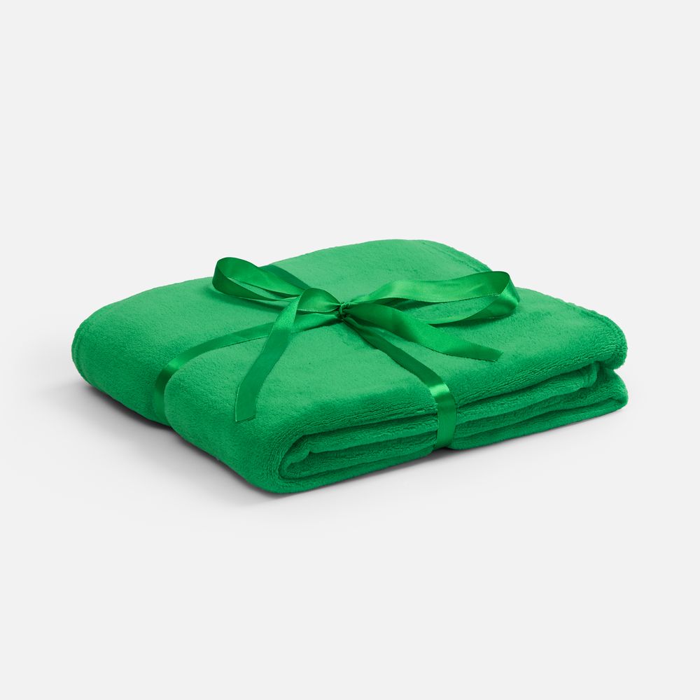 Плед Plush, зеленый