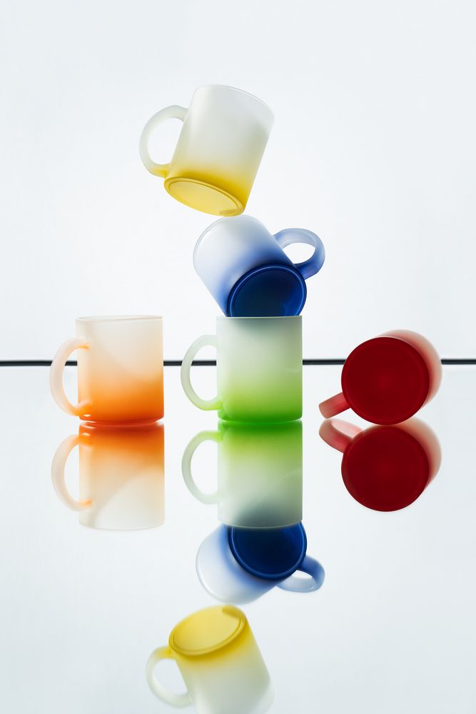 Кружка Grade Fade для сублимационной печати, матовая, зеленая / Миниатюра WWW (1000)