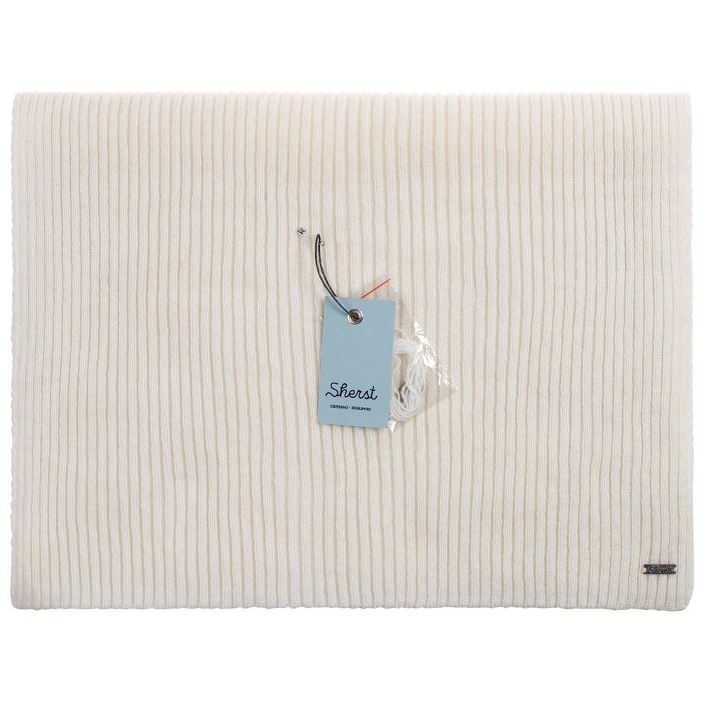 Шарф Alpine, белый / Миниатюра WWW (1000)