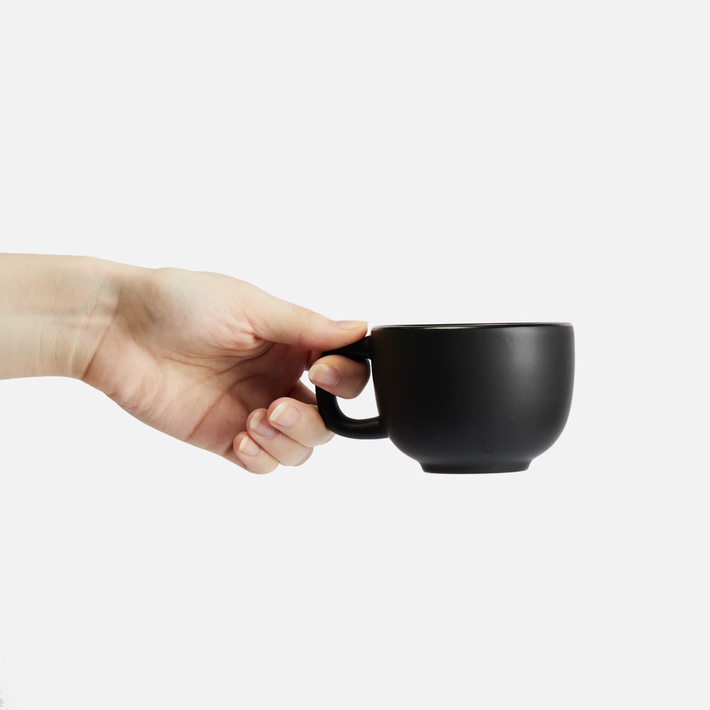 Чайная пара Stansa, черная / Миниатюра WWW (1000)