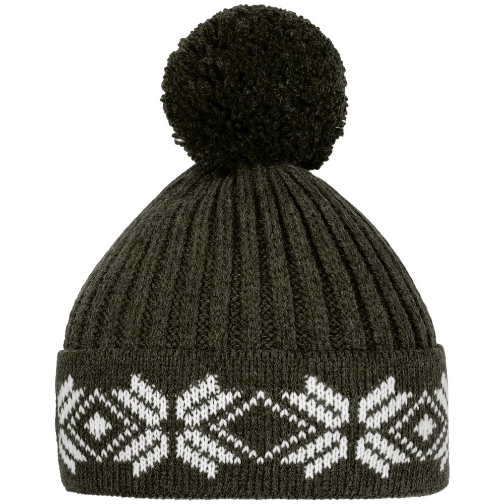 Шапка Eira, зеленая (оливковая) / Миниатюра WWW (1000)