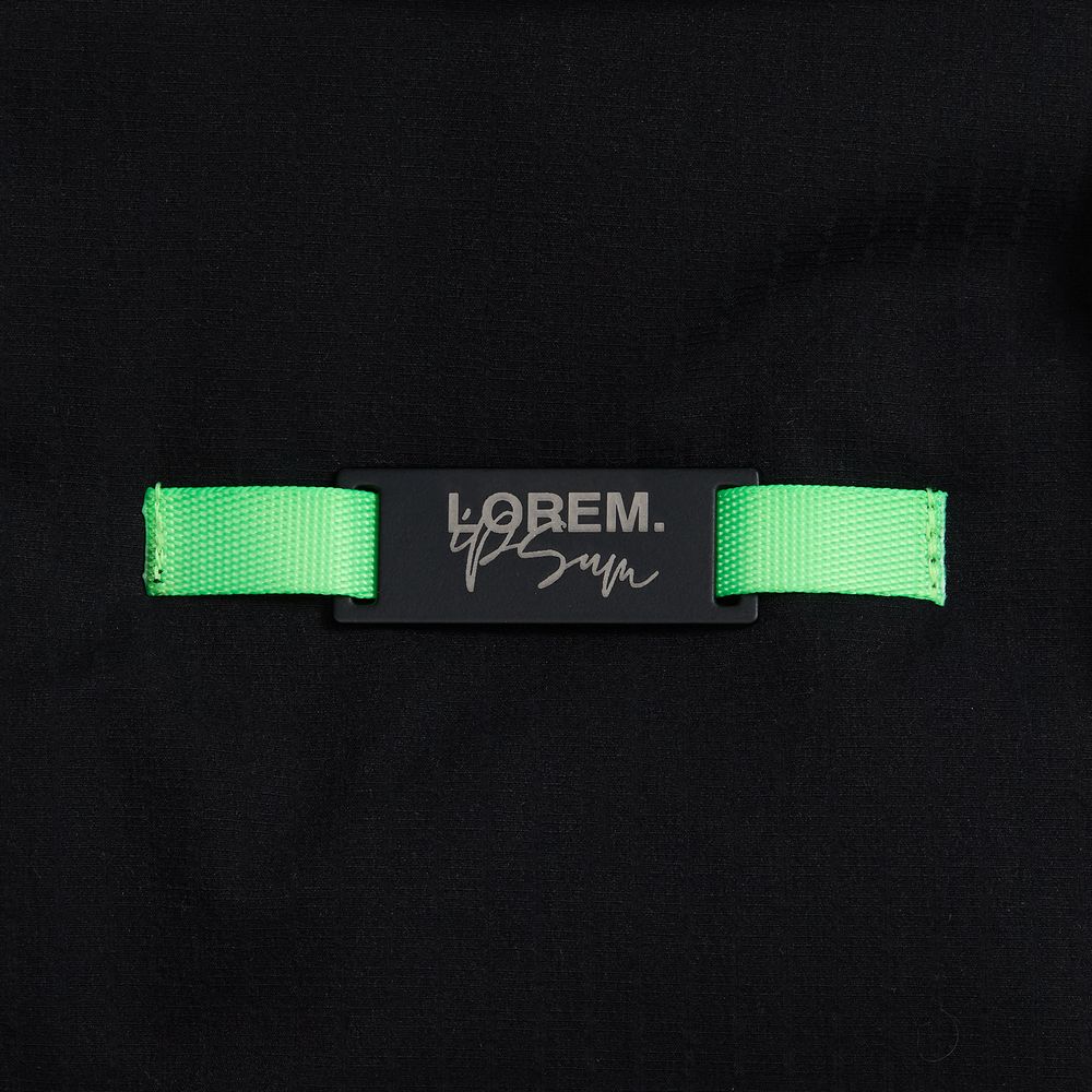 Жилет унисекс Sfera, черный / Миниатюра нанесения (1000)