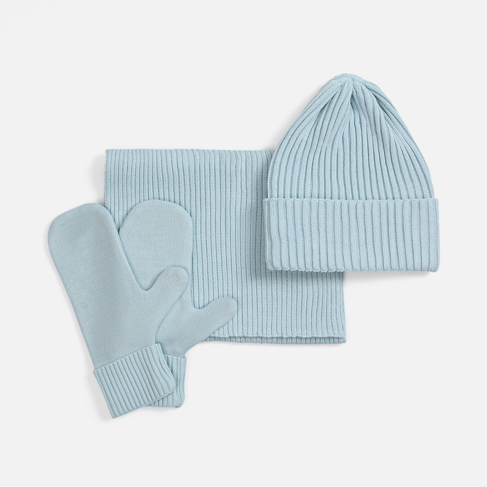 Шарф Yong, голубой / Миниатюра WWW (1000)